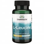 L-Leucine - 500 gr - N60 - L-leutsiin koos AjiPure'iga - Swanson