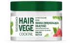 SESSIO Hair Vege Cocktail Mask vol&uuml;&uuml;mi andev &otilde;hukestele ja &otilde;rnadele juustele - vaarika ja basiilikuga 250ml