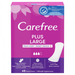 CAREFREE v&auml;rske l&otilde;hnaga h&uuml;gieenipadjad - Plus Large 1 pakk j&auml;&auml; - 48 vnt.