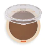 Makeup Revolution Ultra Cream Bronzer Bronzer puuder n&auml;ole - Vidutinė 15g