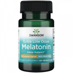 Extra Low Dose Melatonin - 500 mcg - N60 - Swanson