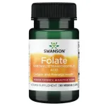 Folate 5 - met&uuml;&uuml;ltetrah&uuml;drofoolhape - 680 mcg - N30 - foolhape - Swanson