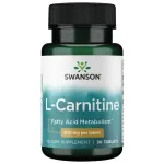 L-karnitiin &ndash; aminohapped &ndash; 500 mg &ndash; N30 &ndash; Swanson