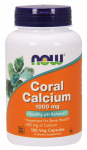 Coral Calcium, 1000mg - 100 vcaps - NOW Foods