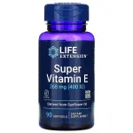 Super-E-vitamiin, 268 mg &ndash; 90 pehmet kapslit &ndash; Life Extension