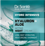 DR.SANTE Hydro Intensiivne aktiivne &ouml;&ouml;kreem Hyaluron+Aloe 50 ml