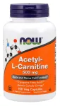 Acetyl-L-Carnitine, 500mg - 100 vcaps - NOW Foods