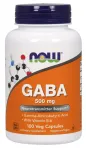 GABA with Vitamin B6, 500mg - 100 vcaps - NOW Foods