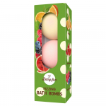 Dairy Fun gaseeritud vannipallid - arbuus, metsamarjad ja apelsin 1 pakk (3x100g)