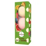 Dairy Fun gaseeritud vannipallid - arbuus, metsamarjad ja apelsin 1 pakk (3x100g)
