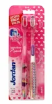Jordan Duo Individual Reach Soft Toothbrush - pehme hambahari - v&auml;rvide segu 1 pakk-2 tk.