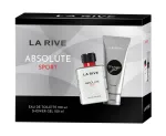 LA RIVE Man Absolute Sport kinkekomplekt (tualettvesi 100 ml + du&scaron;igeel 100 ml)