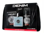 DENIM SET BLACK kosmeetikakott (p&auml;rast raseerimist vesi + deo)