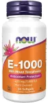Vitamin E-1000 - Natural (Mixed Tocopherols) - 50 softgels - NOW Foods