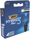 Bic System padrunid Hybrid Flex 3 Blister 1 pakelisele - 4 vnt.