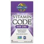 Vitamin Code Raw Zinc - 60 vegan caps - Garden of Life