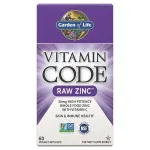 Vitamin Code Raw Zinc - 60 vegan caps - Garden of Life