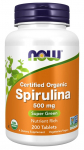 Spirulina, 500mg - 200 tabs - NOW Foods