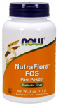 NutraFlora FOS, Pure Powder - 113g - NOW Foods