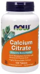 Calcium Citrate with Minerals & Vitamin D-2 - 100 tabs - NOW Foods