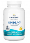 Omega-3, 690 mg, sidruni maitsega &ndash; 180 pehmet kapslit &ndash; Nordic Naturals