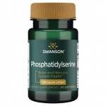 Phosphatidylserine - 100 mg - N30 - fosfatid&uuml;&uuml;lseriin - Swanson