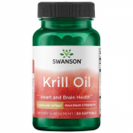 Krill Oil - Maksimaalne tugevus - Krill&otilde;li - 1 gr - N30 - Swanson