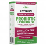 Women's Daily Probiotic + Prebiotic FOS - N60 - Women - Probiotics - Prebiotics - Swanson