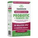 Women's Daily Probiotic + Prebiotic FOS - N60 - Women - Probiotics - Prebiotics - Swanson