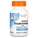 Tokotrienoolid, 50mg &ndash; 60 pehmekapslit &ndash; Doctor's Best