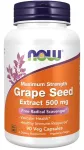 Grape Seed Extract, 500mg Maximum Strength - 90 vcaps - NOW Foods