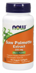 Saw Palmetto ekstrakt koos k&otilde;rvitsaseemne&otilde;liga, 320 mg &ndash; 90 taimset pehmet kapslit &ndash; NOW Foods