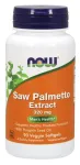 Saw Palmetto ekstrakt koos k&otilde;rvitsaseemne&otilde;liga, 320 mg &ndash; 90 taimset pehmet kapslit &ndash; NOW Foods