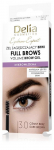 DELIA Eyebrow Expert kulmude tihendav geel - Full Brow 3.0 pruun 7 ml