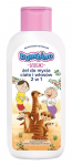 BAMBINO 2-in-1 keha- ja juuksepesuvahend lastele ja beebidele "Kids" - Cowboys 400ml