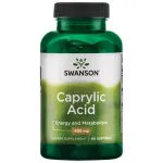 Caprylic Acid - Kapr&uuml;&uuml;lhape - 600 mg - N60 - Swanson
