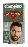 Delia Cosmetics Cameleo Men juukse-, habeme- ja vuntside v&auml;rvimiskreem nr 1.0 must, 1 tk.