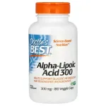 Alfa-lipoehape, 300 mg &ndash; 180 taimset kapslit &ndash; Doctor's Best
