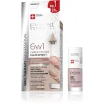 EVELINE Nail Therapy professionaalne k&uuml;&uuml;nelakk, mis annab v&auml;rvi, hooldust ja v&auml;rvi 6in1 - Shiny Nudes 5 ml
