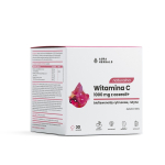 AURA HERBALS Looduslik C-vitamiin 1000 mg Acerola toidulisandiga Sachs 30 tk.