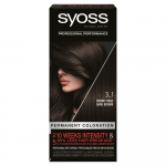 Schwarzkopf Syoss juuksev&auml;rv tumepruun nr. 3-1 1 tk.