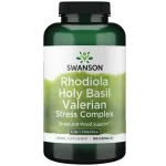 Rhodiola Holy Basil Valerian - Stressikompleks - N180 - Swanson