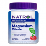 High Absorption Magnesium Citrate, Raspberry - 60 gummies - Natrol