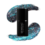 SEMILAC h&uuml;briidk&uuml;&uuml;nelakk Grey Holo 828 7 ml