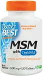 MSM with OptiMSM Vegan, 1500mg - 120 tablets - Doctor's Best
