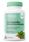 Ashwagandha + Rhodiola & Ginseng - 120 vegan capsules - Osavi