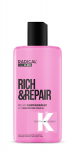 RADICAL HAIR CLINIC Rich & Repair Micellar Regenerating Shampoo v&auml;ga kahjustatud ja k&auml;haraid juukseid taastav &scaron;ampoon 300 ml