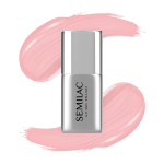 SEMILAC kummi alus h&uuml;briidlakkidele Be Beautiful - Super Rose 7 ml