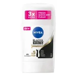 NIVEA naiste BLACK WHITE INVISIBLE SILKY SMOOTH Deodorant Stick 50ml