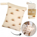 ECARLA Veekindel kott, kotike, korraldaja lapsevankrile, lasteaia sussidele, ujumisbasseinile 30x40cm WB02